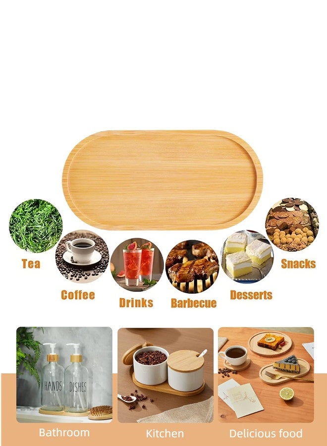 أوساويك صواني حمام الخيزران 2PCS -مناسبة للحمام والمطبخ ودرج الإفطار ودرج الزخرفة (6.88 في * 3.46 في) - Image 4